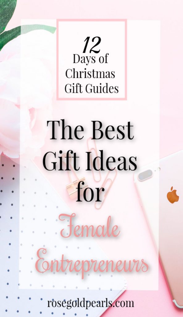 christmas gift guide for female entrepreneurs | gift ideas for girlbosses | gift ideas for female business owners and career women